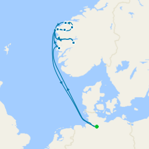 Germany & Norway from Hamburg