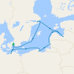 Northern Europe from Copenhagen