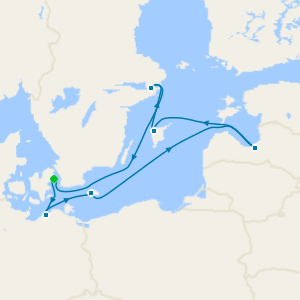 Northern Europe from Copenhagen