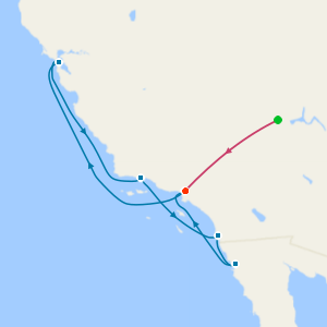 Las Vegas & Classic California Coast from Los Angeles with Stays