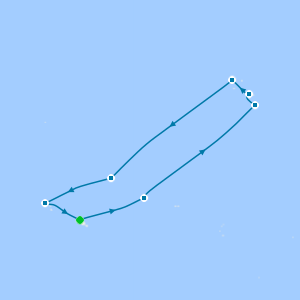 Marquesas Islands from Papeete