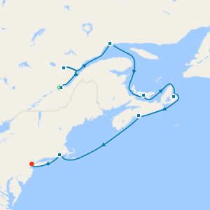 North American Gems & Harbour Beauty from Quebec with Stay