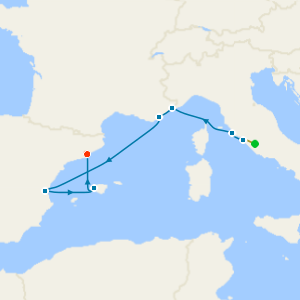 Antique Treasures to Sumptuous Catalan from Rome to Barcelona with Luxury Stays 