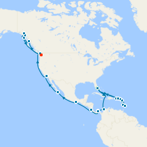 Eastern Caribbean & Panama Canal from Miami