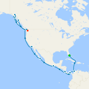 Panama Canal & Alaska from Miami