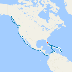 Alaska & Caribbean Explorer from Seattle