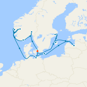 Northern Europe from Copenhagen with Stay