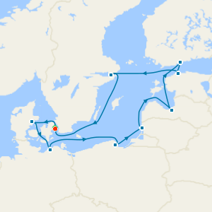 Northern Europe from Copenhagen with Stay