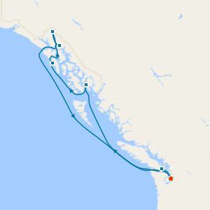 Alaska from Seattle with Stay