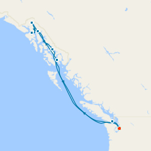 Alaska from Seattle with Stay