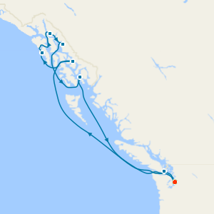 Alaska from Seattle with Stay