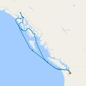 Alaska from Seattle with Stay