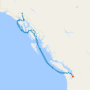 Alaska from Seattle with Stay