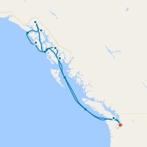 Alaska from Seattle with Stay