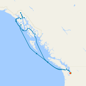 Alaska from Seattle with Stay