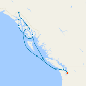 Alaska from Seattle with Stay