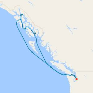 Alaska from Seattle with Stay