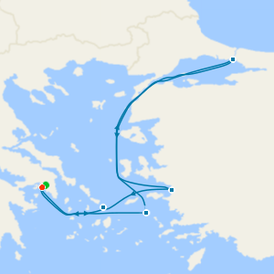 Legendary Marvels & Cultural Fusion from Athens with 2nt Luxury Stay