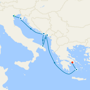 Adriatic Wonders & Whispered Ancient Secrets from Fusina with Venice Island Stay
