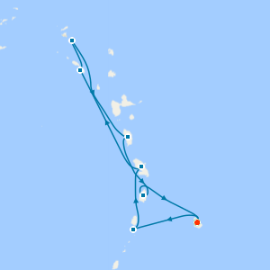 3nt Luxury Stay & Eastern Caribbean from Bridgetown