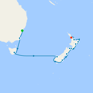 Australia & New Zealand from Sydney