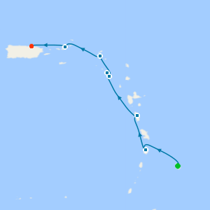 Eastern Caribbean cruise from Bridgetown