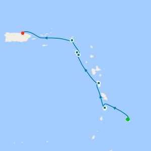 Eastern Caribbean from Bridgetown