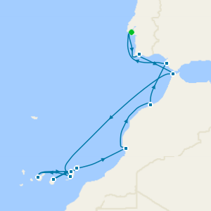Iberian & Canary Islands from Lisbon