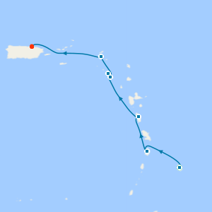 Eastern Caribbean from Bridgetown with Stay