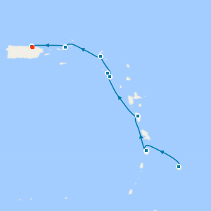 Eastern Caribbean with Barbados and San Juan Stays