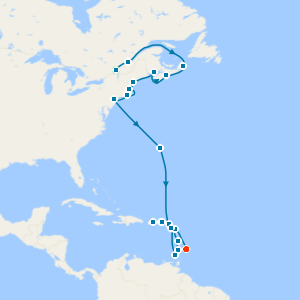 Canada & Caribbean with Montreal and Barbados Stays