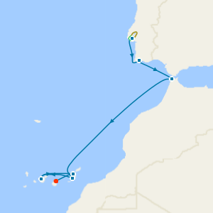 Canary Islands & Morocco from Lisbon with Stay