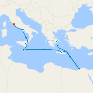 Mediterranean & Egypt from Athens with Stay