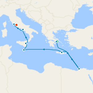 Mediterranean & Egypt with Athens and Rome Stays