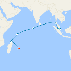 Maldives, Thailand & Seychelles fr. Singapore to Mauritius with Stays