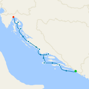 Adriatic Coastal Cruise from Dubrovnik