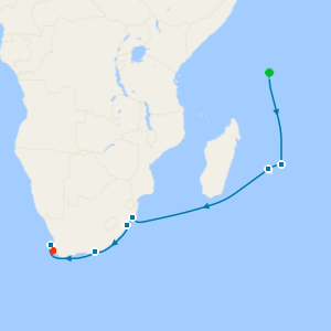 Africa & Mauritius from Mahe