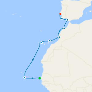 From Africa to the Mediterranean from Dakar
