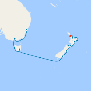 Australia & New Zealand from Sydney to Auckland with Stay