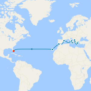 Western Mediterranean Grand Adventure from Athens with 1nt Stay