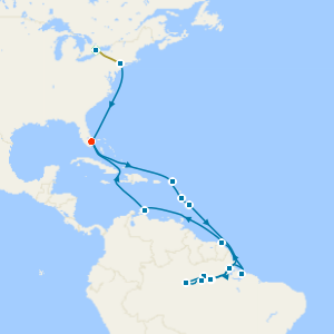 Niagara Falls & Legendary Amazon Explorer from New York with Stays