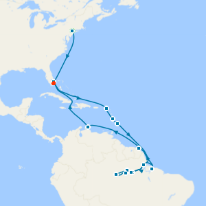 Legendary Amazon Explorer with New York & Miami Beach Stays