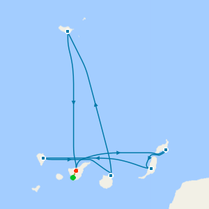 Canary Islands & Portugal from Tenerife with Stay