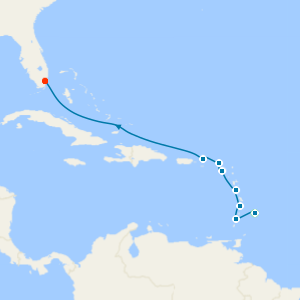 Eastern Caribbean from Bridgetown with 1nt Stay