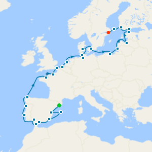 Summer Europe Grand Voyage Fly Cruise from Barcelona