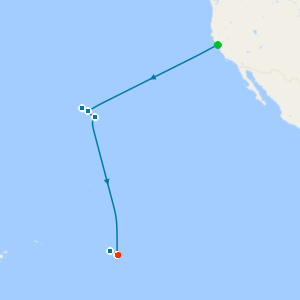 Pacific Islands from San Francisco to Papeete