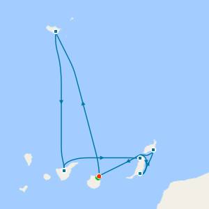 Canary Islands, Madeira & Spain from Las Palmas with Stay