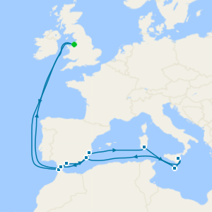 Mediterranean Islands, Harbours & Coastlines from Liverpool
