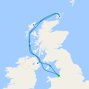 Islands & Coastlines of Scotland from Liverpool