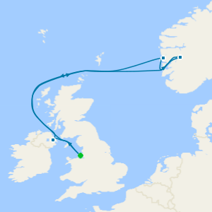 Falls & Fjords of Norway from Liverpool